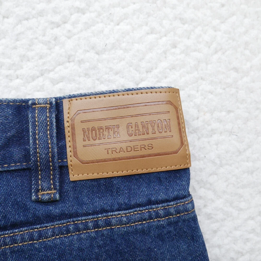North Canyon Traders Jeans Mens 42x30 Blue Denim Straight Leg Classic Fit